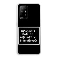 Schotelvod: Oppo A94 5G Transparant Hoesje