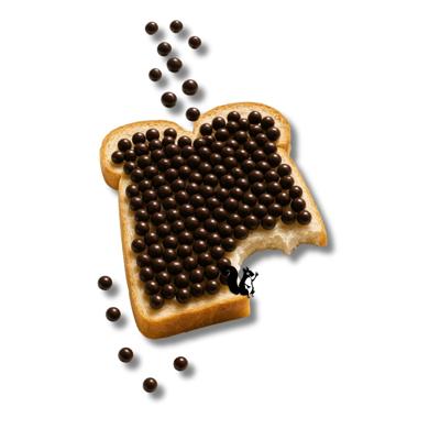 Chocobolletjes broodbeleg puur 450 gram