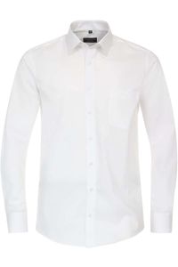 Redmond Modern Fit Overhemd wit, Effen