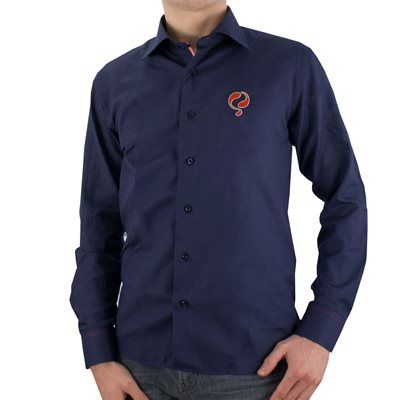 Quick / Q1905 - Carter Overhemd - Navy/ Rood