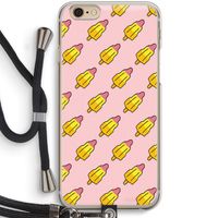 Waterijsjes: iPhone 6 / 6S Transparant Hoesje met koord