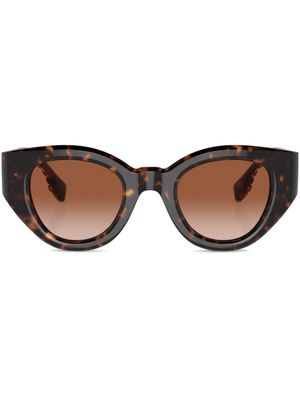 Burberry Eyewear lunettes de soleil Meadow - Marron