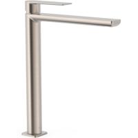 Wastafelkraan Tres Loft | Opbouw | Mengkraan | Hoog model | 1-hendel | Rond | RVS look