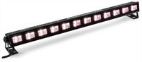 BeamZ BUVW123 LED BAR met 12 UV / warm white LED&apos;s - 40W - thumbnail