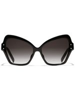 Dolce & Gabbana Kids lunettes de soleil Generic à monture géométrique - Noir