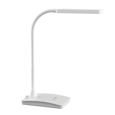 Bureaulamp maul pearly led voet dimbaar wit