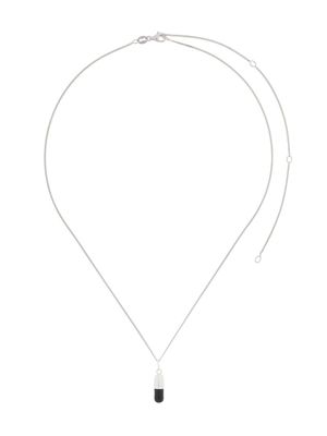 True Rocks collier à pendentif bicolore - Argent