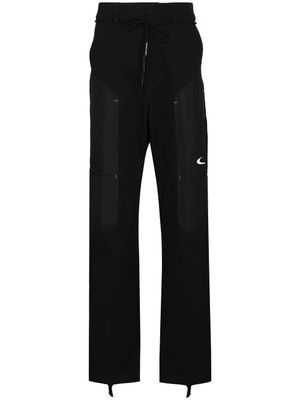Nike x Off-White pantalon de jogging droit - Noir