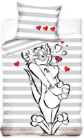 Tom & Jerry Dekbedovertrek lovely - 140 x 200 cm + 70 x 70 cm - Katoen - thumbnail