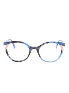 Face À Face lunettes de vue Bocca Kuma 1 à monture papillon - Bleu