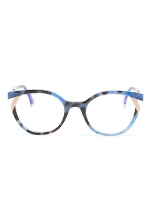 Face À Face lunettes de vue Bocca Kuma 1 à monture papillon - Bleu