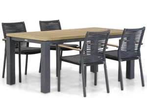 Santika Giovane/Veneto 180 cm dining tuinset 5-delig