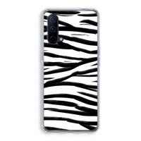 Zebra pattern: OnePlus Nord CE 5G Transparant Hoesje