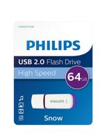 Philips FM64FD70B USB flash drive 64 GB USB Type-A 2.0 Paars, Wit