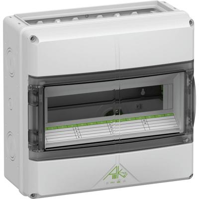 Spelsberg 73351452 AK-F 14 UL Kleine verdeelkast Opbouw (op muur), Wand Aantal groepen: 14 Aantal rijen: 1 Inhoud: 1 stuk(s)