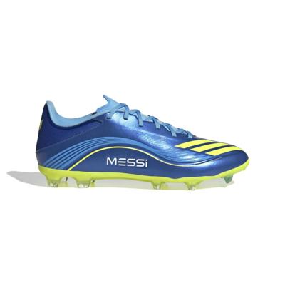 adidas F50 Messi League Gras / Kunstgras Voetbalschoenen (MG) Blauw Geel