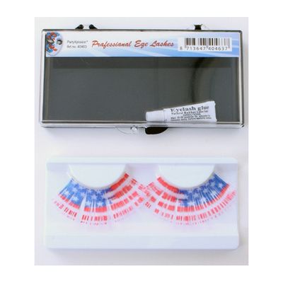 USA verkleed wimpers