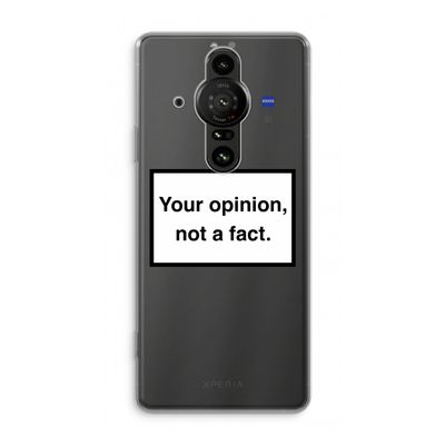 Your opinion: Sony Xperia Pro-I Transparant Hoesje