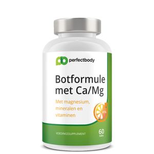 Perfectbody Calcium En Magnesium Capsules - 60 Tabletten
