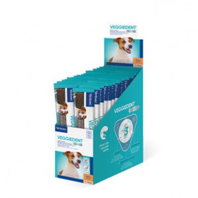 Virbac Veggiedent Single kauwstrips hond S (30 st.) 1 doos (30 stuks)