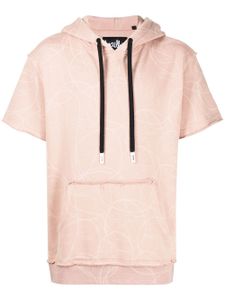 Haculla hoodie Laser à manches courtes - Rose