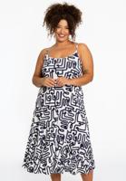 Yoek Jurk spaghetti MAZE | Wit | Maat 42/44