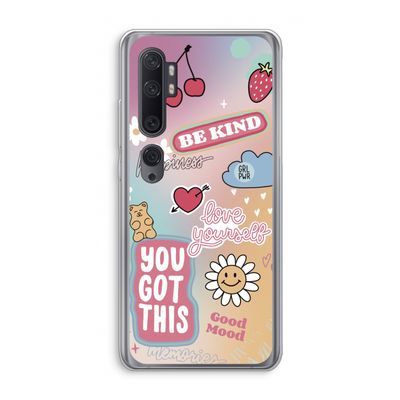 Positivity: Xiaomi Mi Note 10 Pro Transparant Hoesje