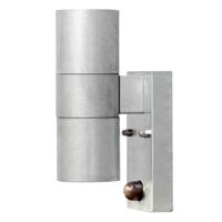 KonstSmide WandspotModena Up - Down zinkgrijs met bewegingsmelder - 7542-320