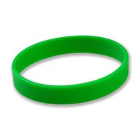 Siliconen armband groen - Verkleedarmdecoratie - thumbnail