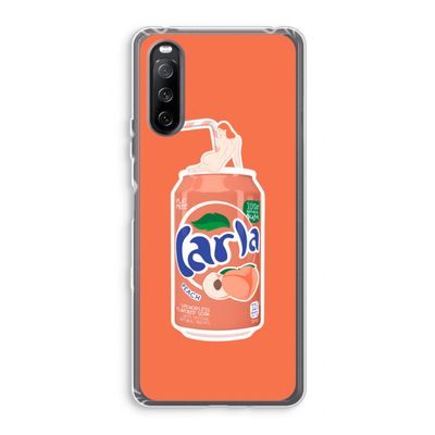 S(peach)less: Sony Xperia 10 III Transparant Hoesje