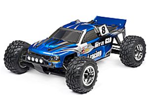 Dirt force painted body (blue/silver/black)