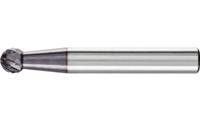 PFERD 21112524 Freesstift Bol Lengte 45 mm Afmeting, Ø 6 mm Werklengte 5 mm Schachtdiameter 6 mm
