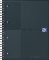 Oxford INTERNATIONAL Notebook Actie 30 jaar, 160 bladzijden, ft A4+, gelijnd, zwart