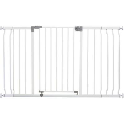 Veiligheidsbarrière - DREAMBABY - LIBERTY - 1 barrière + 2 verlengstukken - 126-132,5 cm - Wit