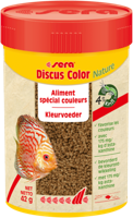 Sera Discus Color Nature Visvoer 100ml - Natuurlijk Kleurversterkend en Gezond zonder Kunstmatige Additieven - thumbnail