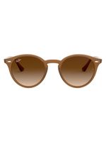 Ray-Ban lunettes de soleil à monture ronde - Marron