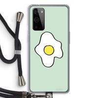 Spiegelei: OnePlus 9 Pro Transparant Hoesje met koord