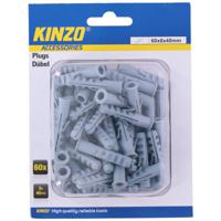 Kinzo Pluggen Kunststof 60st 8x40mm - thumbnail