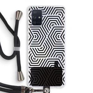 Magic pattern: Samsung Galaxy A71 Transparant Hoesje met koord