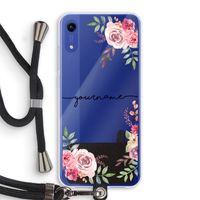 Rozen: Honor Play 8A Transparant Hoesje met koord