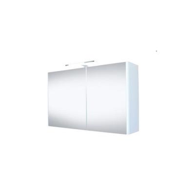 Best Design Best-Design "Happy" MDF Spiegelkast + Verlichting 80x60 cm Wit