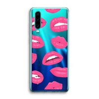 Bite my lip: Huawei P30 Transparant Hoesje
