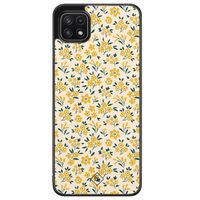 Samsung Galaxy A22 5G hoesje - Yellow garden