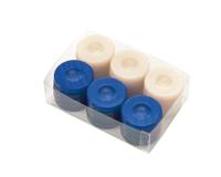 Deluxe Backgammon Stenen Blauw & Ivoor 36mm