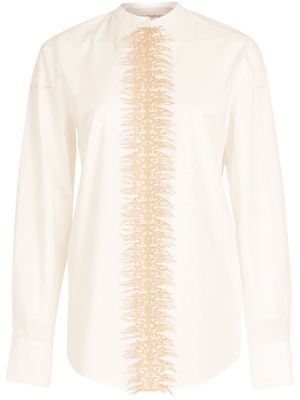 Silvia Tcherassi blouse Isabel en coton biologique - Blanc