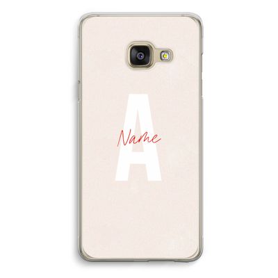 Strawberry Milkshake: Samsung Galaxy A3 (2016) Transparant Hoesje