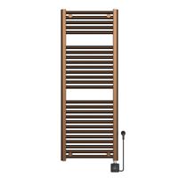 Elektrische Radiator Wiesbaden Elara 118.5x45 Cm Smart Wifi Geborsteld Brons Koper PVD