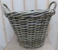 Mand met twee handvaten klein - Warentuin mix