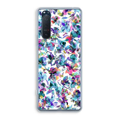 Hibiscus Flowers: Sony Xperia 5 II Transparant Hoesje