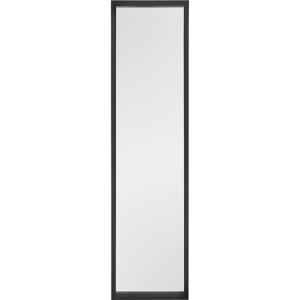 Spiegel - Wandspiegel - Trion Lea - Staande Spiegel - Zwart - 32x124cm - Spiegelglas - Polystyreen